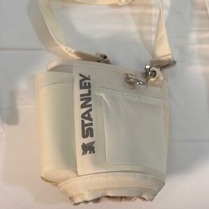 Stanley Cream Belt Bag for water bottle